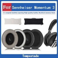 Dành Cho Sennheiser Momentum 3 Vỏ Tai Nghe Earmuffs Earmuffs Miếng Lót Tai Nghe Vỏ Bảo Vệ Miếng Bọt Biển Miếng Lót Thay Thế Phần Sửa Chữa
