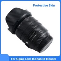 Dành Cho Sigma ART 24-70mm F2.8 DG OS HSM Dành Cho Canon EF Mount Decal Da Phim Camera Ống Kính Miếng Dán Áo 24-70 f / 2.8 14-24 2.8 14-24mm