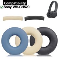 Dành Cho Sony WH-CH520 Tai Nghe Không Dây Đầu Ban Nhạc Chùm Tai Nghe Đệm Xốp Tai Nghe Bịt Tai Thay Thế Bao
