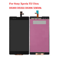 Dành Cho Sony Xperia T2 Ultra D5322 D5303 D5306 Màn Hình LCD Với Lắp Ráp Màn Hình Cảm Ứng