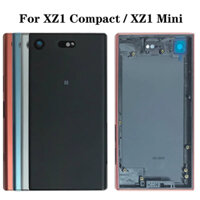 Dành Cho Sony Xperia XZ1 Nhỏ Gọn Lưng Pin Nhà Ở G8441 Cửa Nhà Ở Phụ Kiện Thay Thế Cho Sony XZ1 Mini Pin