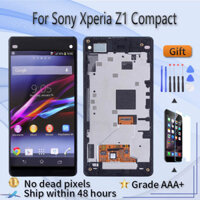 Dành Cho Sony Xperia Z1 Nhỏ Gọn Màn Hình LCD Thay Thế 550 SO-02F Màn Hình LCD Chính Hãng Với Cảm Ứng Bị Vỡ Sửa Chữa Màn Hình Dụng Cụ Miễn Phí