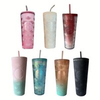 Dành cho starbucks Cup Siren Nàng Tiên Cá Nữ Thần Cho Aurora Cốc Rơm Dung Tích Lớn 700ml
