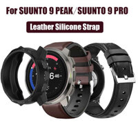 Dành Cho SUUNTO 9 PEAK PRO Vòng Tay Silicon Da Vintage Đồng Hồ Thông Minh WatchBand Cho SUUNTO 9 PEAK Vỏ Và Dây Đeo