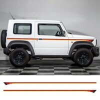 Dành Cho SUZUKI JIMNY JB74W JB64W Miếng Dán Bên Cửa Xe Ô Tô Tự Động Boby Sọc Decal Bộ Phim Vinyl Chống Thấm Nước Phụ Kiện Xe Hơi Ngoại Thất