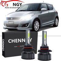 Dành CHO Suzuki Swift Years 2011-2017 (Đèn pha) - Bộ chuyển đổi bóng đèn pha LED phía trước 6000K 12V-32V Trắng Số lượng 2 (1 Cặp) LIYE JING CHEN
