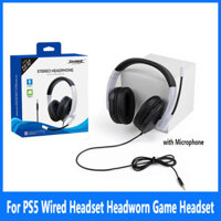 Dành cho tai nghe có dây PS5 Tai nghe trò chơi Headworn có micrô cho PS5 / PS5 Slim / PS4 / Switch / Xbox / ONE / 360 / PC Phụ kiện máy chơi Game đa năng