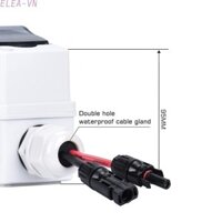 Dành cho tấm pin mặt trời Công tắc cách ly PV DCAC 30A IP65 và Bộ ngắt mạch chống nước