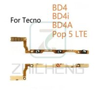 Dành Cho Tecno BD4 BD4i BD4A Pop 5 LTE Bật Nguồn Tắt Âm Lượng Lên Xuống Ruy Băng Nút Nguồn Cáp Mềm