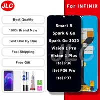 Dành Cho Tecno Spark 6 Go Spark Go 2020 Smart 5 Vision 1 Pro L6502 Vision 1 Plus L6501 P36 P36 Pro P37 Lcd Màn Hình Cảm Ứng Số Hóa