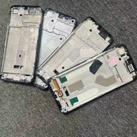 Dành Cho Tecno Spark 7 7P 7T Pro KF6 KF7j KF8 KF6p Khung Kim Loại Nhà Ở Khung Giữa LCD Viền Tấm Bảng Khung Xe Điện Thoại Kim Loại