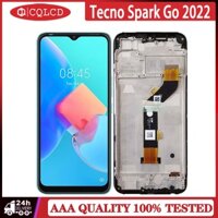 Dành Cho Tecno Spark Go 2022 KG5 LCD Có Khung Màn Hình Hiển Thị Bộ Số Hóa Cảm Ứng Thay Thế