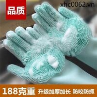 Dành Cho Thú Cưng Chó Mèo Tắm Dụng Cụ Tiện Dụng Bông Golden Retriever Chà Găng Tay Tắm Massage Bàn Chải Mèo Chống Trầy Xước Chống Cắn