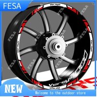 Dành Cho Versys 650 1000 VERSYS650 Versys1000 Xe Máy Bánh Xe Miếng Dán Phản Quang Vành Decal Đua Sọc Băng Phụ Kiện