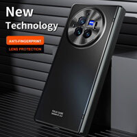 Dành Cho VIVO X Fold 3 Pro Ốp Lưng Sang Trọng Matte Snap Buckle Vỏ Điện Thoại Gấp Cho VIVO X Fold3 HD Ốp Lưng Chống Sốc Có Bảo Vệ Màn Hình