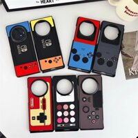 Dành Cho Vivo X Fold3 / X Fold3 Pro Ốp Lưng 3D S-witch Máy Chơi Game Silicon Cứng Lật Điện Thoại Cho Vivo X Fold3 X Fold 3 Pro Vỏ