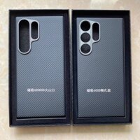 Dành cho vỏ điện thoại từ tính bằng sợi carbon s24ultra s24 + sợi carbon nhẹ 600d aramidst fiber case