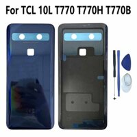 Dành cho vỏ pin TCL 10L 10 Lite, vỏ cửa, vỏ sau cho TCL 10L T770 T770H T770B, bộ phận thay thế nắp pin