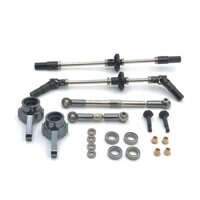 Dành Cho WPL 1 / 16 C14 C24 B14 B16 B24 B36 Henglong Feiyu JJRC RC Xe Kim Loại Cầu Phụ Kiện Bánh Răng Đa Năng Nâng Cấp Khớp Phần Trục Lái Liên Kết Khối Lái