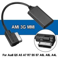Dành Cho Xe Audi Q5 A5 A7 R7 S5 Q7 A6L A8L A4L AMI MMI bluetooth ModuleAdapter Aux Cáp Âm Thanh Không Dây Đầu Vào Aux Radio Media Giao Diện