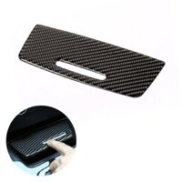 Dành Cho Xe BMW 3 Series E90 E92 2005-2008 2009 2010 2011 2012 Sợi Carbon Nội Thất Ô Tô Điều Khiển Trung Tâm Thuốc Lá Bật Lửa Bao Miếng Dán