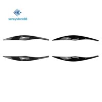Dành Cho Xe BMW 3-Series E90 E91 320I 330I 2005-2012 Phía Trước Đèn Pha Bao Trang Trí Dải Lông Mày Bao Viền Miếng Dán