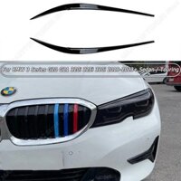 Dành Cho Xe BMW 3 Series G20 G21 320i 325i 330i 2019-2023 + Sedan / Xe Lưu Diễn Đèn Pha Trước Lông Mày Mí Mắt Miếng Dán Trang Trí ABS