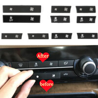 Dành Cho Xe BMW 5 6 7 X5 X6 Series F10 F18 F06 F12 F01 F02 F15 F16 Điều Hòa Không Khí Nóng Quạt Khí Hậu Điều Khiển Âm Lượng Gió Nắp Nút AC