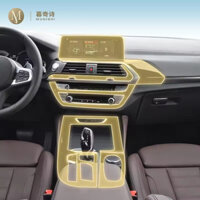 Dành Cho Xe BMW G01 G02 F25 F26 X3 X4 2011-2021 Nội Thất Ô Tô PPF Sơn Bảo Vệ Bảng Điều Khiển Chống Trầy Xước Sửa Chữa Phim TPU Tái Sử Dụng