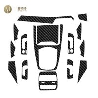 Dành Cho Xe BMW G07 X7 2019-2020 Nội Thất Ô Tô Trung Tâm Điều Khiển Trang Trí PET Sợi carbon 5D Sáng Đen Phim Chống Trầy Xước Filmauto Phần Trang Trí Xe Hơi