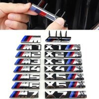 Dành Cho Xe BMW M Logo X1 X2 X3 X4 X5 X6 F48 G01 E84 E83 F39 F10 F30 G11 G07 G86 G80 G60 E60 E46 ❥ ❈ Biểu Tượng Huy Hiệu Lưới Tản Nhiệt Trước Ô Tô