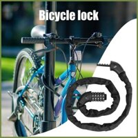Dành Cho Xe Đạp Dây Xích Khóa 5 Kích Thước Có Thể Đặt Lại Chịu Lực Chống Trộm Xe Đạp Khóa Xích Xe Đạp An Ninh Cao Mật Khẩu Cho kouvn