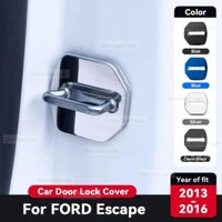 Dành Cho Xe FORD ESCAPE 2013-2016 2015 Khóa Cửa Ô Tô Vỏ Bảo Vệ Chống Rỉ Inox Tự Động Trang Trí Nội Thất Phụ Kiện