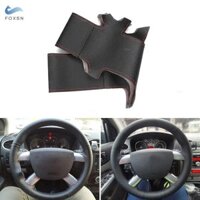 Dành Cho Xe Ford Kuga Focus 2 C-MAX 2007 2008 2009 2010 Tay Khâu Ô Tô Vô Lăng Da Bao Viền Phụ Kiện Nội Thất