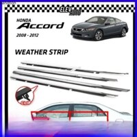 Dành Cho Xe Honda Accord 2008 2009 2010 2011 2012 2013 Ô Tô Bên Ngoài Cửa Sổ Weatherstrip Cói Đai Dải Thời Tiết Nhựa Viền