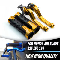 Dành Cho Xe Honda AIRBLADE AIR BLADE 125 150 160 Xe Máy CNC Có Thể Điều Chỉnh Phanh Ngắn Ly Hợp Đòn Bẩy Có Tay Cầm