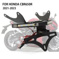 Dành Cho Xe Honda CBR650R CB650R 2021 2022 2023 Sửa Đổi Xe Máy Biển Số Khung Có Đèn LED Mô Hình Có Tín Hiệu Biến Biển Số Khung