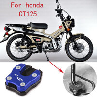 Dành Cho Xe HONDA CT125 Hunter Cub CT125 2020 2021 2022 Bên Đứng Giày Chân Đế Bằng CNC Sửa Đổi Nối Dài Chân Đế Miếng Lót
