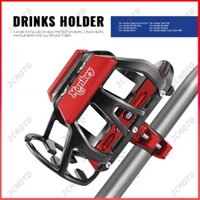 Dành Cho Xe Honda Monkey 125 Cross Cub CC110 Trail 125 ST125 Dax Giorno Xe Máy Nước Giải Khát Lồng Đồ Uống Giá Đỡ Cốc Nước