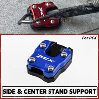 Dành Cho Xe Honda PCX 160 / 150 / 125 Bên Đứng Giày Xe Máy Chân Đế Chân Đế Phóng To Miếng Lót Phụ Kiện