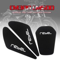 Dành Cho Xe HONDA REBEL CMX300 CMX5000 Xe Máy Chống Trượt Miếng Dán Xe Tăng Lực Kéo Miếng Lót Bên Đầu Gối Cầm Bảo Vệ