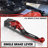 Dành Cho Xe Honda WAVE 125 / 110 Đĩa Đơn Phanh Đòn Bẩy Tay Cầm Gấp Đòn Bẩy Phụ Kiện Phần