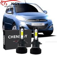 Dành Cho Xe Hyundai i10 (PA), Năm 2013 2012 2011 2010 2009 2008 (Bóng Đèn Pha Đèn Pha) - 2PC CLY LED Bóng Đèn Pha Bộ Chuyển Đổi Màu Trắng 6000K 9-32V