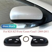 Dành Cho Xe KIA K3 Forte Cerato Ceed 1 2009-2011 Ô Tô Chiếu Hậu Bên Gương Bao Cánh Nắp Bên Ngoài Miếng Dán Cửa Viền Sợi Carbon