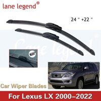 Dành Cho Xe Lexus LX 470 570 LX470 LX570 J201 J80 J300 2000 ~ 2022 Bền Cao Su Lưỡi Lau Kính Chắn Gió Trước Bàn Chải Phụ Kiện Xe Hơi