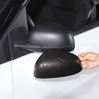 Dành Cho Xe Mercedes Benz Smart 451 453 Fortwo Forfour 2009-2021 ABS Màu Đen Matt Gương Chiếu Hậu Ô Tô Bao Viền Miếng Dán Phụ Kiện Xe Hơi