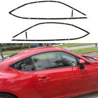 Dành Cho Xe Toyota 86 / Subaru BRZ 2013-2023 Sedan Cửa Sổ Chrome Xóa Đen ABC Trụ Cột Bóng Màu Đen Dán