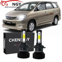Dành Cho Xe Toyota Innova 2005 Đến 2009 (Đèn Pha) - Bộ Chuyển Đổi Bóng Đèn Pha LED Phía Trước 6000K 12V-32V Trắng Số 2 (1 Cặp) YE JING CG HJF 2008 2007 2006