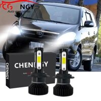 Dành Cho Xe Toyota INNOVA 2009 - 2011 (Đèn Pha) - Bộ Chuyển Đổi Bóng Đèn Pha LED Phía Trước 6000K 12V-32V Trắng Số 2 (1 Cặp) YE JING