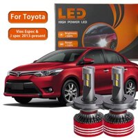 [Dành Cho Xe Toyota] Vios E Spec & J Spec 2013-2023 Bóng Đèn Pha Ô Tô LED Hi-Lo Beam Đèn Sương Mù 6000K Trắng Cắm Và Chạy Siêu Sáng